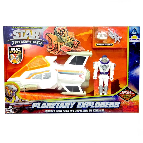 Star Trooper Gezegen Kaşifleri Figür - Resim 3