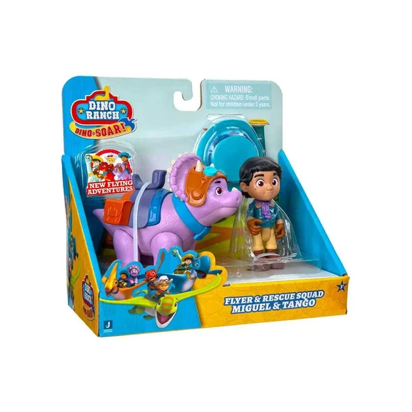 Dino Ranch 2’li Figür Paketi DNA00401 - Resim 4