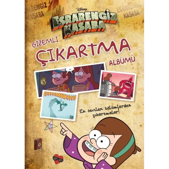 Disney Esrarengiz Kasaba Gizemli Çıkartma Albümü ürün görseli 1