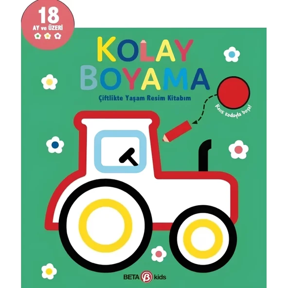 Kolay Boyama Çiflikte Yaşam Resim Kitabım ürün görseli 1