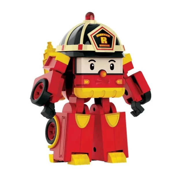 Sesli ve Işıklı Robocar Poli Büyük Transforming Robot Roy ürün görseli 1