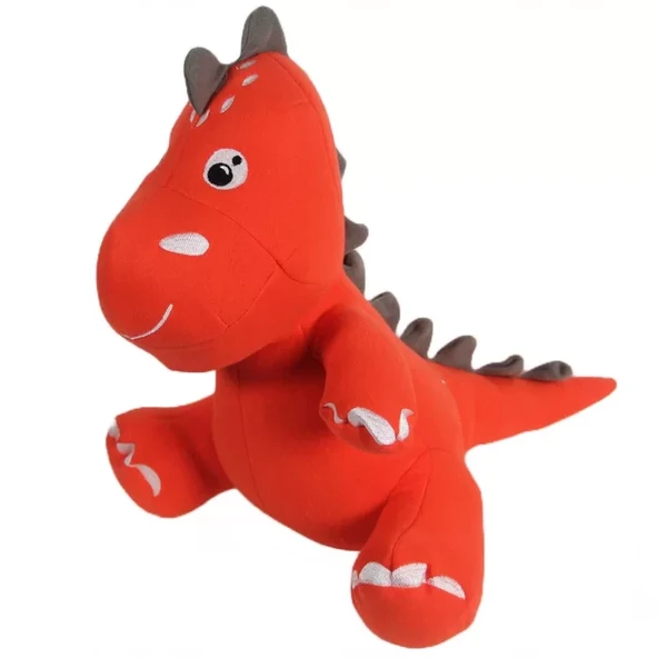 Dino Peluş Oyuncak Turuncu 40 cm ürün görseli 1