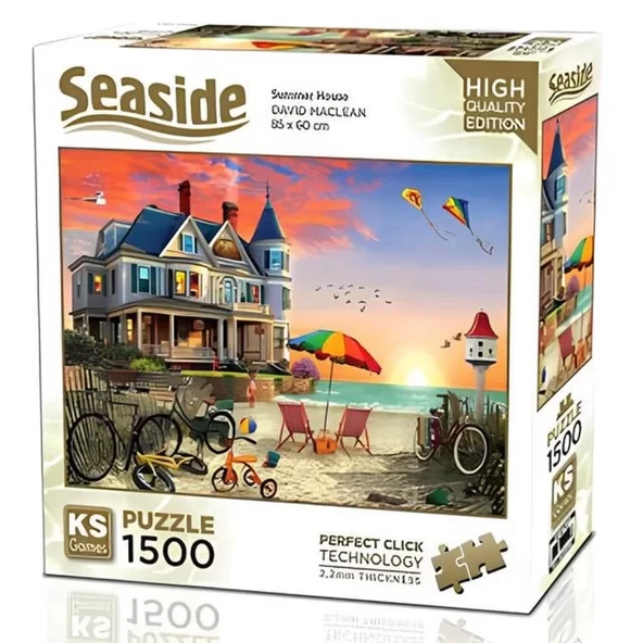 KS Games Summer House Puzzle 1500 Parça 22044 ürün görseli 1
