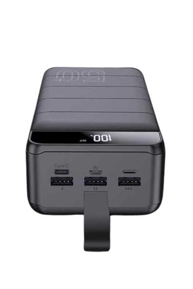 Powerbank Çoklu Şarj Girişi 50.000 Mah Taşınabilir Dijital Göstergeli ürün görseli 1