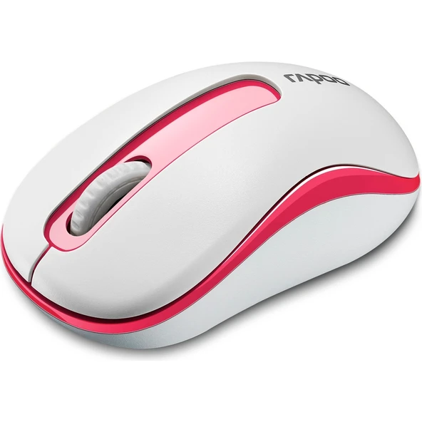 Rapoo 17300 M10 Plus 1000Dpı Kırmızı / Beyaz Kablosuz Mouse ürün görseli 1