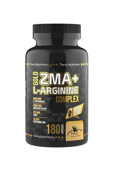 Torq Nutrition Gold ZMA + L-Arginine Complex 180 Kapsül ürün görseli 1