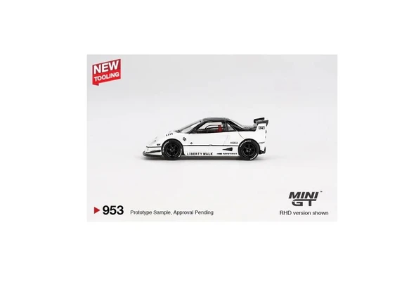 Mini GT 953 Mazda AZ-1 Liberty Walk LB40 White 2024 Tokyo Auto Salon 1/64 Model Araba ürün görseli 1