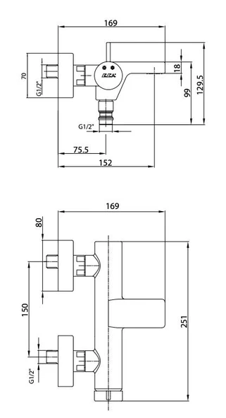 Eca Purity Banyo Bataryası 102102477H - Resim 2