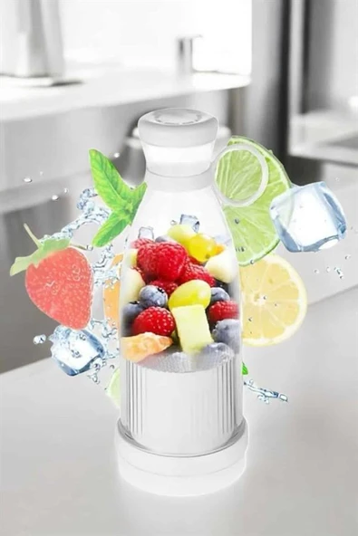 El Blender Bardak Blender Şarjlı Taşınabilir Meyve Sıkcağı Smoothie ürün görseli 1