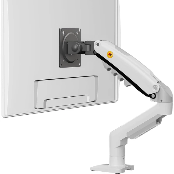 TriLine NB F80-XE Beyaz 17-30" Amortisörlü 2-9Kg Ergonomik Monitör Tutucu Vesa Monitör Standı ürün görseli 1