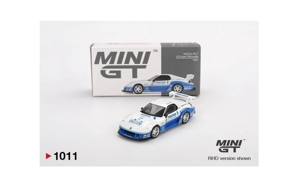 PTTAVM: Mini GT 1011 Mazda RX-7 LB-Super Silhouette 1/64 Model Araba