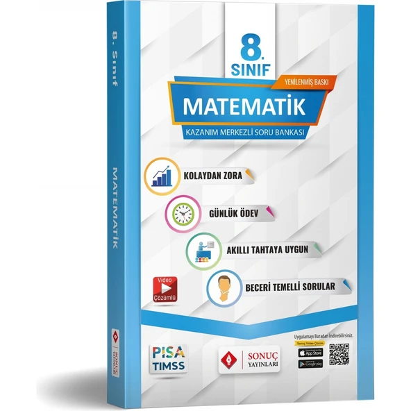 Sonuç Yayınları 8. Sınıf Matematik Modüler Set ürün görseli 1