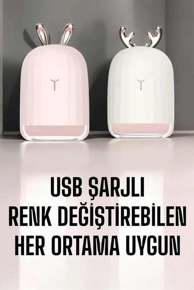 Hava Nemlendirici Aromaterapi Hava Temizleyici Renk Değiştirebilen ürün görseli 1