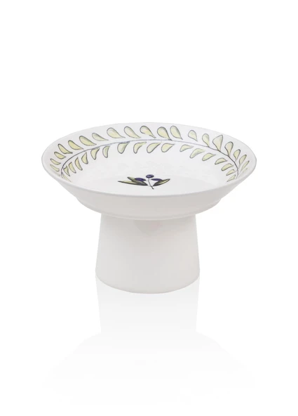 The Mia Olivos Ayaklı Servis Tabağı 20 cm ürün görseli 1