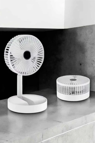 Soğutucu Vantilatör Telefon Standlı Mini Fan - Resim 3