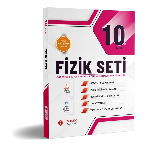 10.Sınıf Fizik Modüler Set 2025 - 2026 ürün görseli 1