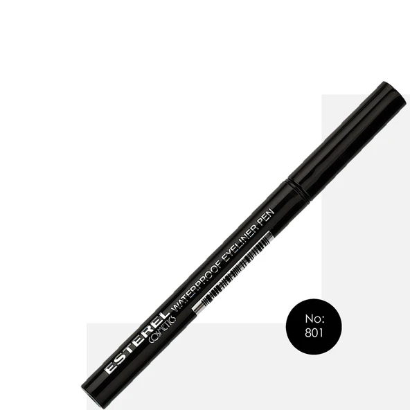 Esterel Waterproff Kalem Eyeliner No: 801 Siyah ürün görseli 1