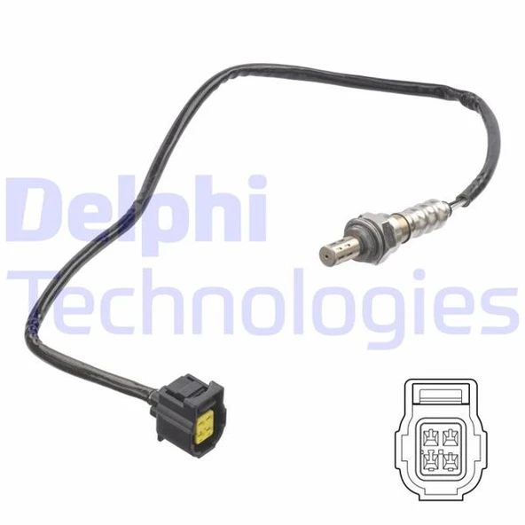 Mercedes Oksıjen Sensoru (katalızator Sonrası) W204 11>14 W212 09>13 C207 10>13 R172 11> - Delphi Es21342-12b1 ürün görseli 1