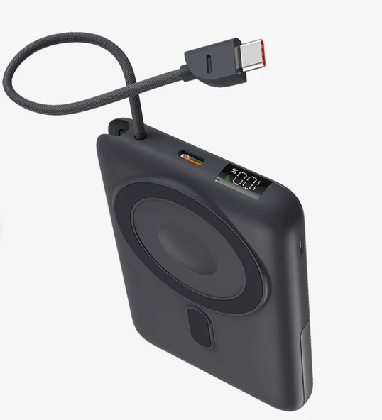 Linktech WP25 Premium MagPro 15W 10000 Mah Wireless Powerbank (Link Tech Türkiye Garantili) ürün görseli 1