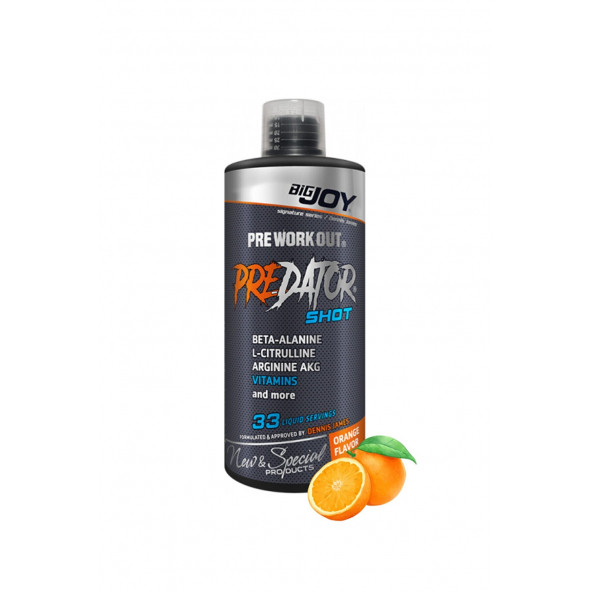 Bigjoy Sports Predator Shot Portakal Aromalı 1000 ml ürün görseli 1