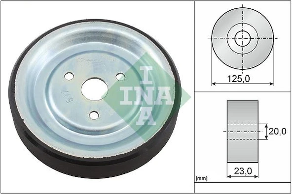 Bmw Devirdaım Kasnagı Bmw F20 F30 N13 P3008 P2008p308 Partner Tepe Rcz P207 P308p508 P208 P5008 C4 II Ds - İna 532091210 ürün görseli 1