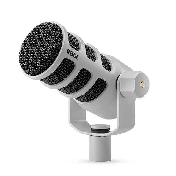 RØDE PodMic USB - Beyaz Yeni Nesil  Analog / USB Dinamik Podcast Mikrofonu ürün görseli 1