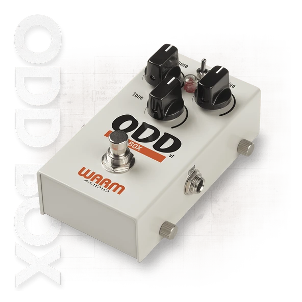 Warm Audio ODD Box v1 Hard-Clipping Overdrive Pedal ürün görseli 1