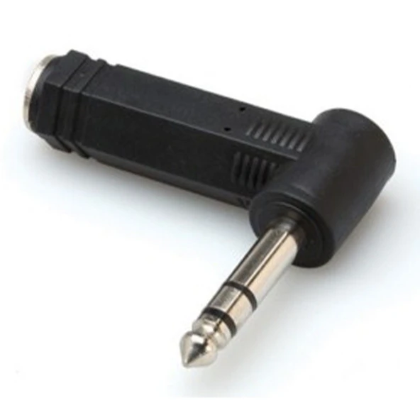 Hosa 1/4' TRS (F) - 1/4' TRS (M) Sağ Açılı Çevirici (GPP-273) 1/4" TRS (dişi) <-> 1/4" TRS (erkek) Sağ Açılı Çevirici GPP-273 ürün görseli 1