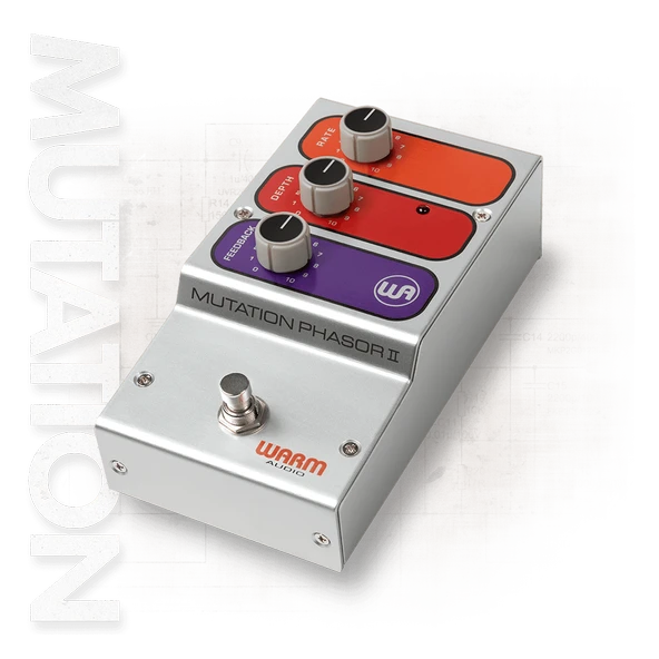 Warm Audio Mutation Phasor II Feedback Devreli Elctro-Optik Phase-Shift Pedalı ürün görseli 1