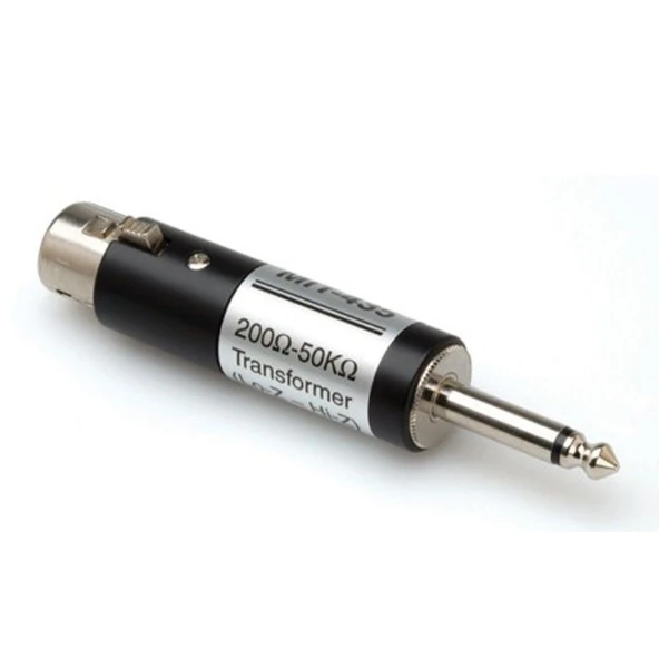 Hosa XLR (F) - 1/4' TS (M) Bağdaştırıcı ( MIT-435) XLR (Dişi) <-> 1/4" TS (Erkek) bağdaştırıcı MIT-435 ürün görseli 1