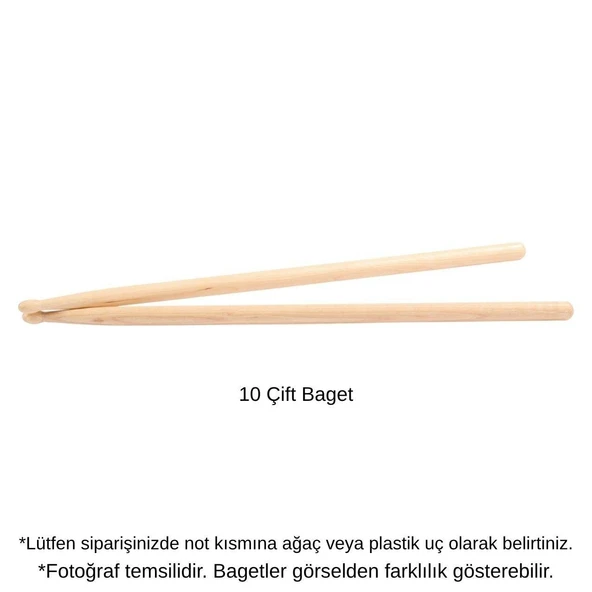 VICFIRTH P10PR BAGET 10 ÇİFT ürün görseli 1