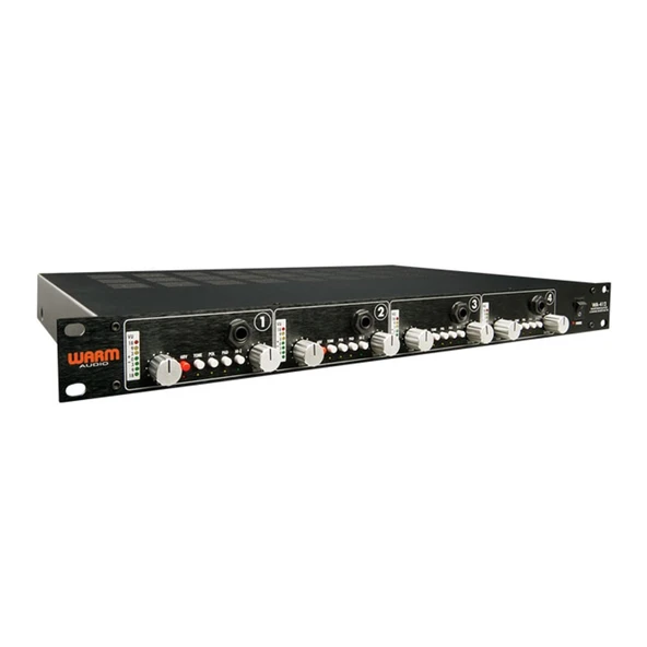 Warm Audio WA-412 312 tipi, 4 kanal, trasformatörlü, profesyonel mikrofon preamp ürün görseli 1