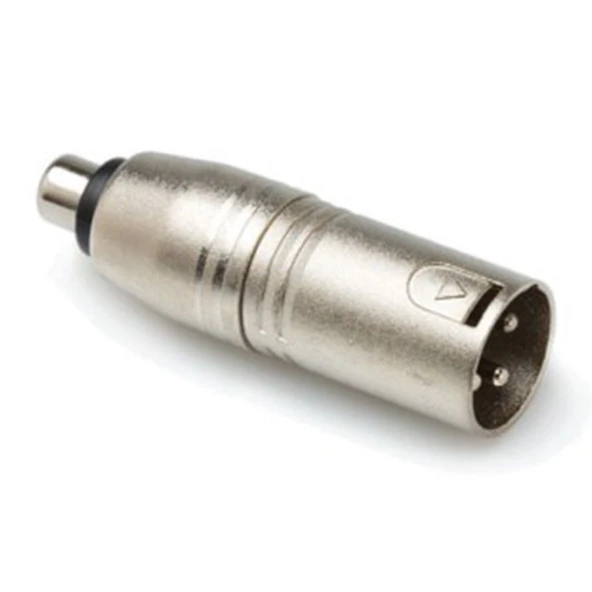 Hosa RCA (F) - XLR (M) Çevirici (GXM-133) RCA (dişi) <-> XLR (erkek) çevirici GXM-133 ürün görseli 1