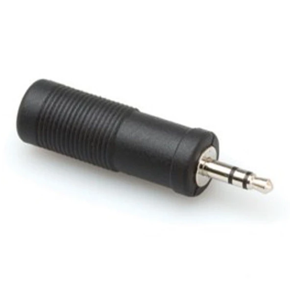 Hosa 1/4' TRS (F) - 3.5 mm. TRS (M) Çevirici (GMP-112) 1/4" TRS (dişi) <-> 3.5 mm. TRS (Erkek) çevirici ürün görseli 1
