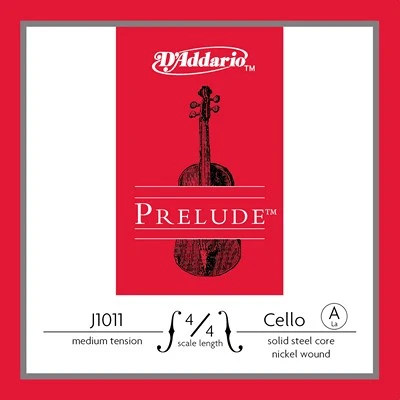 DADDARIO J1011 DADDARIO J1011 CELLO TEK TEL, PRELUDE, 4/4, A-(LA), MEDIUM ürün görseli 1