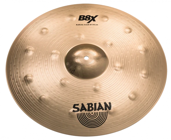 SABIAN 418BCX 18" BALLISTIC CRASH B8X ürün görseli 1