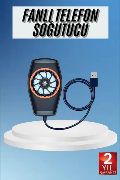Telefon Soğutucu Fan Güçlü Motor Radyatör Cep Telefon Soğutma ürün görseli 1