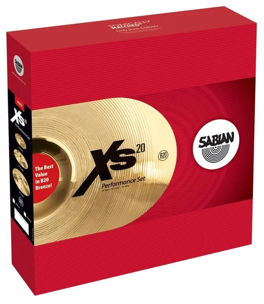 SABIAN XS5005G XS20 PROMO. SET. XS1807 ürün görseli 1