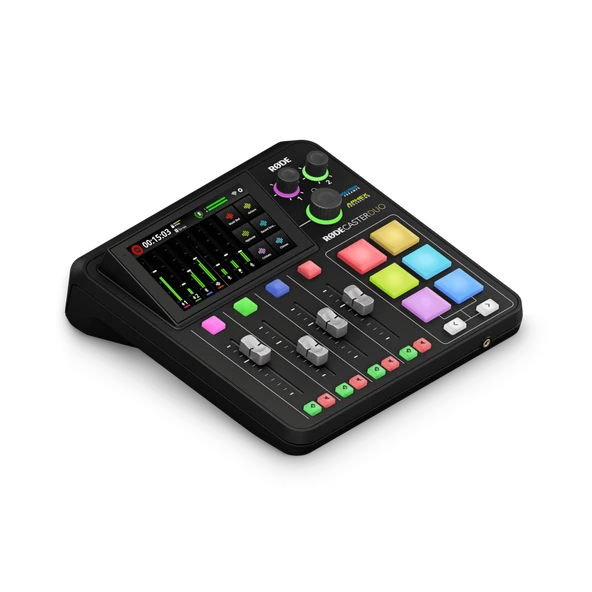 RØDE RØDECaster Duo - Siyah Kompakt Entegre Ses Prodüksiyon Stüdyosu ürün görseli 1