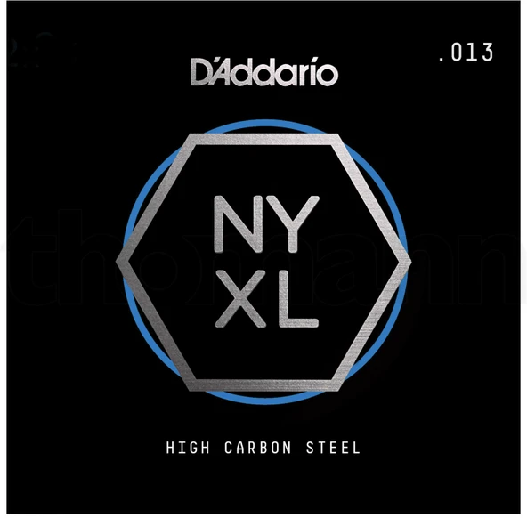 DADDARIO NYS013 DADDARIO NYS013 ELEKTRO VE AKUSTİK TEK TEL, E-(Mİ), YÜKSEK KARBONLU ÇELİK ürün görseli 1