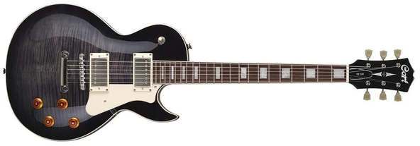 CORT ENDONEZYA CR250TBK ELEKTRO GİTAR, TRANS SİYAH, ClassicRocker-II CR2NS ürün görseli 1