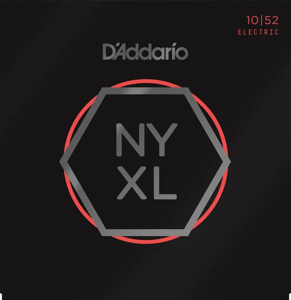 DADDARIO NYXL1052 DADDARIO NYXL1052 ELEKTRO GİTAR TEL SETİ, 10-52, LIGHT TOP/HEAVY BOTTOM ürün görseli 1