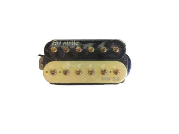 ARTEC HV58-ZB-B BRIDGE,ALNICO HUMBUCKER MAGNETIC 7,6K ZEBRA :ARTEC ürün görseli 1
