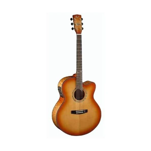 CORT ÇİN CJ7X LVB ELEKTRO AKUSTİK GİTAR, JUMBO CUTAWAY, LIGHT VINTAG ürün görseli 1