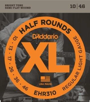 DADDARIO EHR310 DADDARIO EHR310 ELEKTRO GİTAR TEL SETİ, 10-46, HALF ROUNDS, REGULAR LIGHT ürün görseli 1