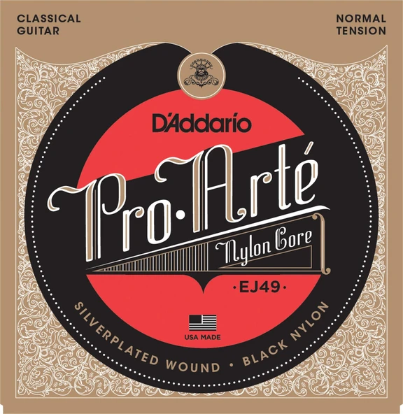 DADDARIO EJ49 DADDARIO EJ49 PRO-ARTE KLASİK GİTAR TEL SETİ, NORMAL TENSION ürün görseli 1