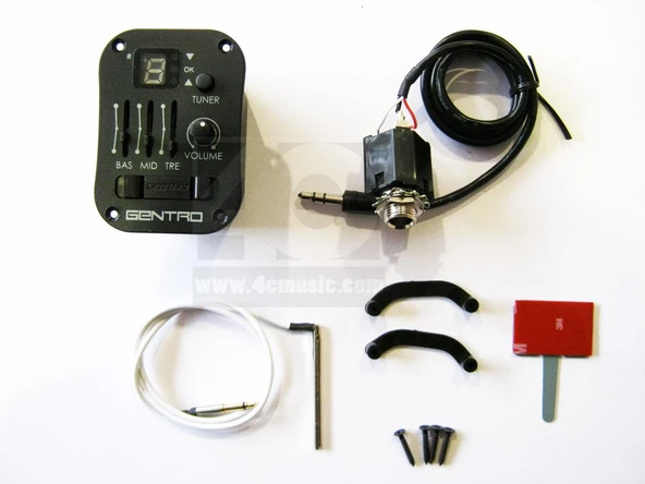 GENTRO S3T 3 BAND EQUALİZER+TUNER+SAZ İÇİN EŞİKALTI :GENTRO K ürün görseli 1