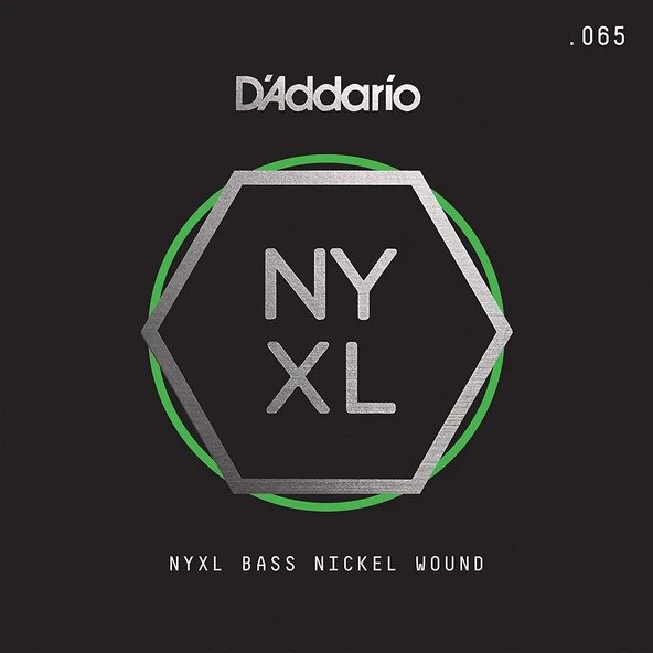 DADDARIO NYXLB065 DADDARIO NYXLB065 BASS TEK TEL, NYXL SERİSİ, NİKEL SARIM, 0.065 ürün görseli 1