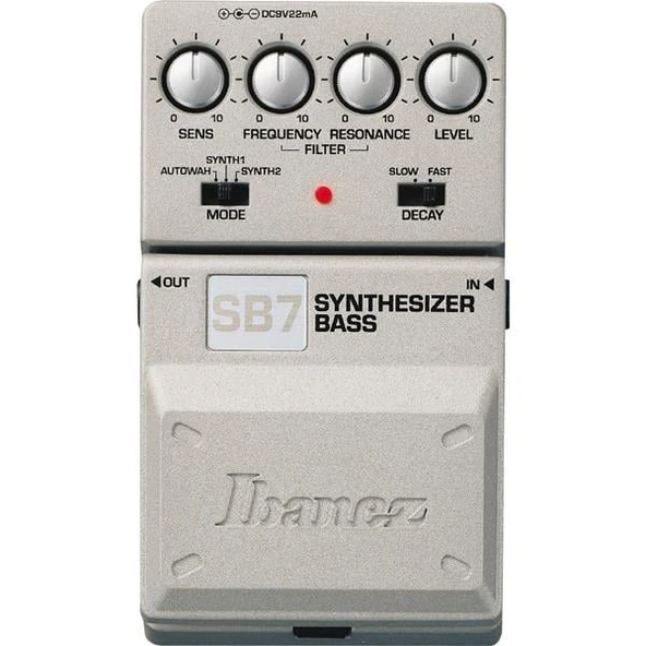IBANEZ SB7 EFEKT PEDAL SYNTHESİZER BAS :IBANEZ JAPON ürün görseli 1