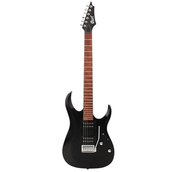 CORT ENDONEZYA X100 OPBK ELEKTRO GİTAR , OPEN PORE BLACK , (H-H) ürün görseli 1